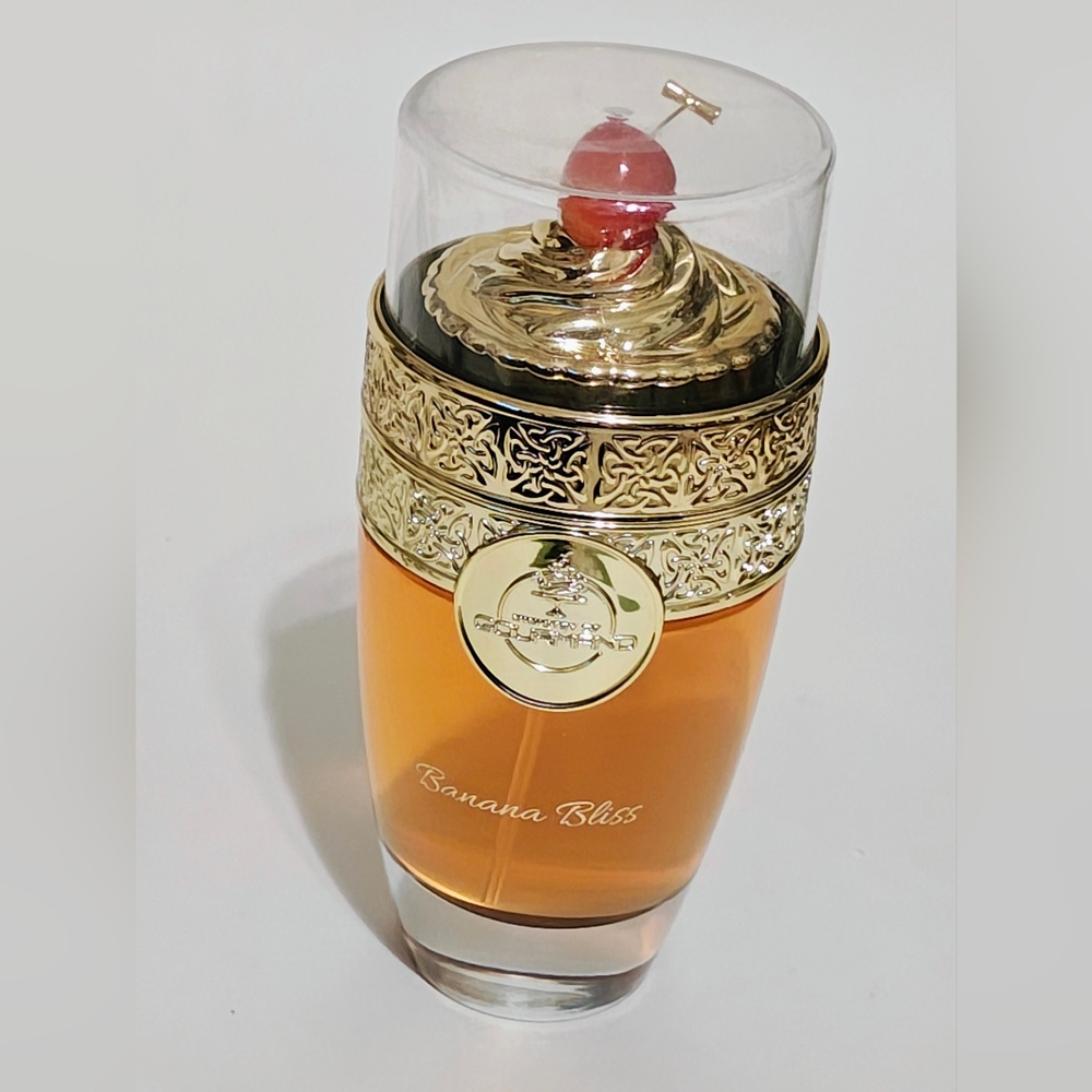Banana Bliss Gold and Tan Perfume